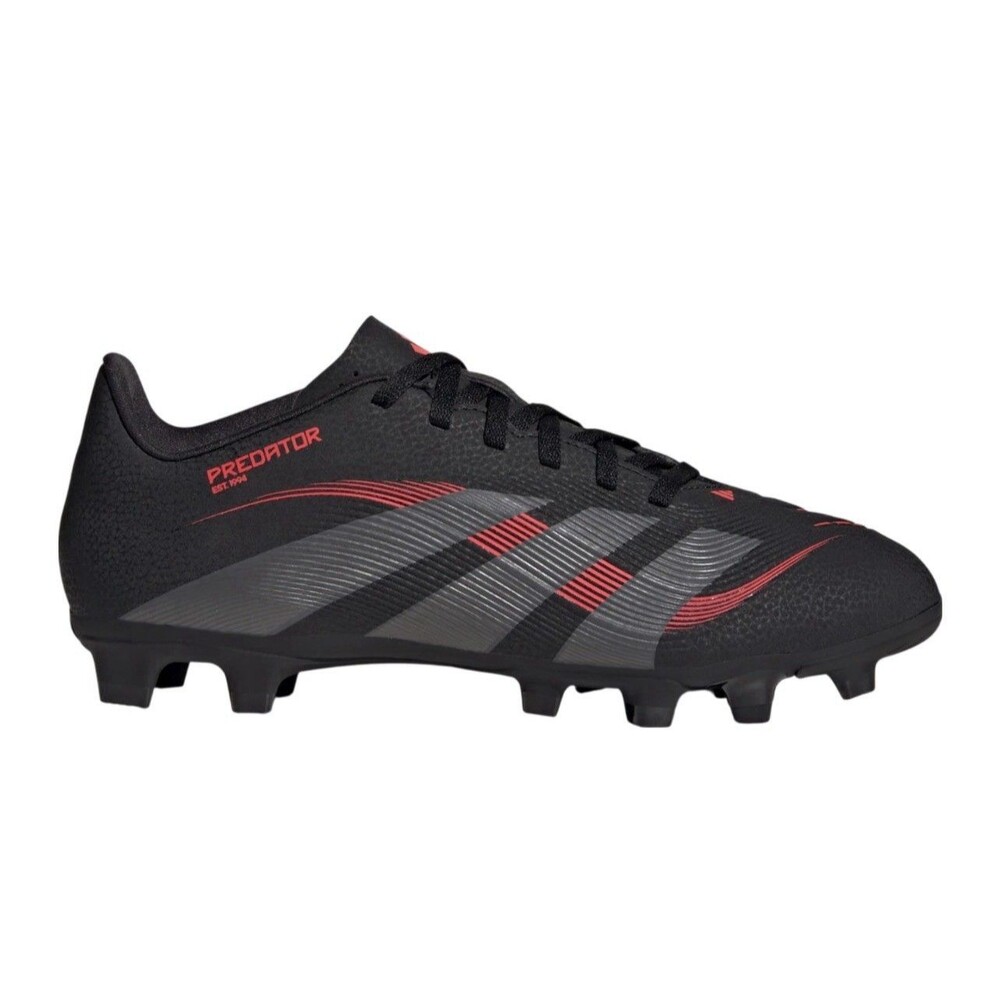 Mens Size 11 Adidas Predator Club FG/MG Soccer Cleats Black Red New